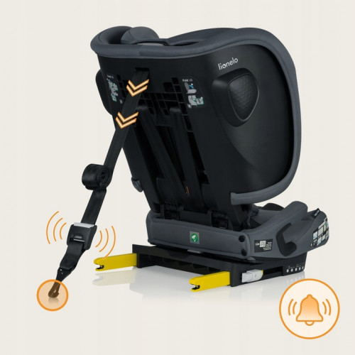Lionelo Nelly i-Size isofix κάθισμα αυτοκινήτου 76-150cm Black Carbon 5903771721059