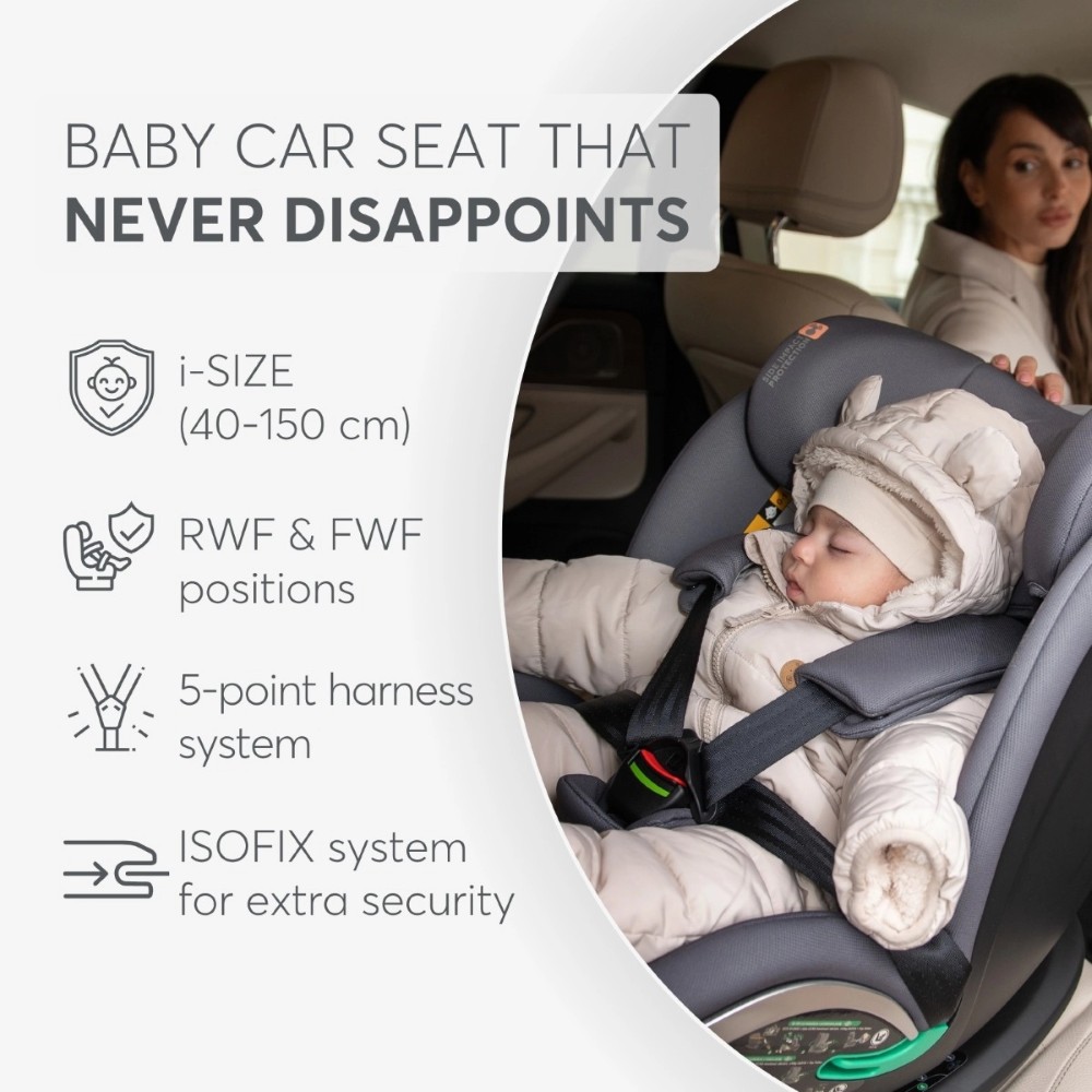 Κάθισμα αυτοκινήτου i-SIZE της εταιρείας Kikka Boo.