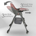 Το Comfy 2 σε 1 της Bebe Stars σχεδιάστηκε με σκοπό να απολαμβάνετε κάθε γεύμα με το παιδάκι σας.