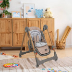 Το Nuovo 2 σε 1 της Bebe Stars  είναι η ιδανική επιλογή για γονείς που αναζητούν ένα πολυλειτουργικό και ασφαλές προϊόν για τα μικρά τους, αποκτήστε το σήμερα και δώστε στο παιδί σας την άνεση που του αξίζει!Σχεδιασμένο για παιδιά ηλικίας από 6+ μηνών έως 15 κιλά για καρεκλάκι φαγητού και από 0