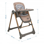 Το Nuovo 2 σε 1 της Bebe Stars  είναι η ιδανική επιλογή για γονείς που αναζητούν ένα πολυλειτουργικό και ασφαλές προϊόν για τα μικρά τους, αποκτήστε το σήμερα και δώστε στο παιδί σας την άνεση που του αξίζει!Σχεδιασμένο για παιδιά ηλικίας από 6+ μηνών έως 15 κιλά για καρεκλάκι φαγητού και από 0