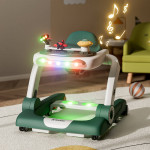 Η φωτογραφία δείχνει Η στράτα Airplane 3 in 1 (στράτα, jumper, περπατούρα) της Bebe Stars βοηθάει το μωρό σας να καλλιεργήσει την αίσθηση της κατεύθυνσης, να ανακαλύψει την ανεξαρτησία του, να εξοικειωθεί με το περπάτημα, να ασκεί τους μύες των ποδιών και να αυξάνει την εμπιστοσύνη του μωρού σας στη