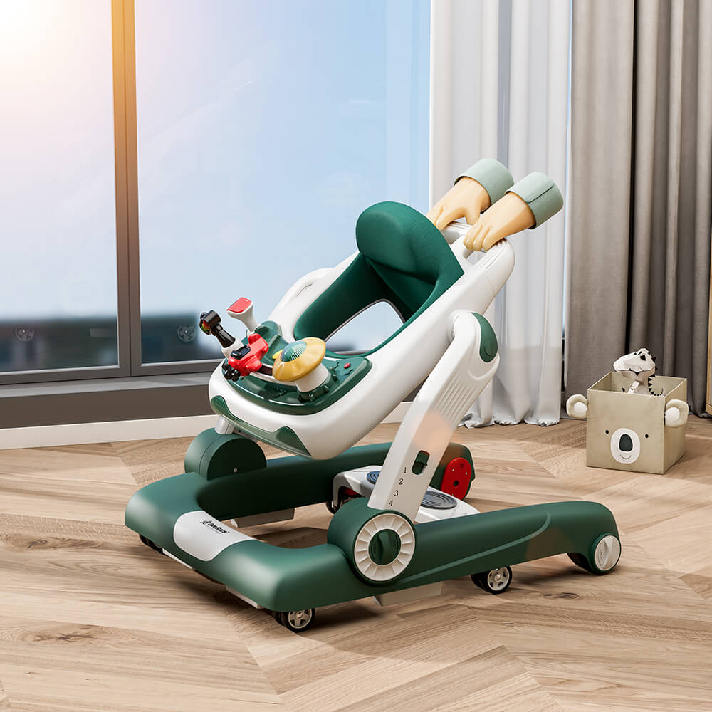 Η φωτογραφία δείχνει Η στράτα Airplane 3 in 1 (στράτα, jumper, περπατούρα) της Bebe Stars βοηθάει το μωρό σας να καλλιεργήσει την αίσθηση της κατεύθυνσης, να ανακαλύψει την ανεξαρτησία του, να εξοικειωθεί με το περπάτημα, να ασκεί τους μύες των ποδιών και να αυξάνει την εμπιστοσύνη του μωρού σας στη