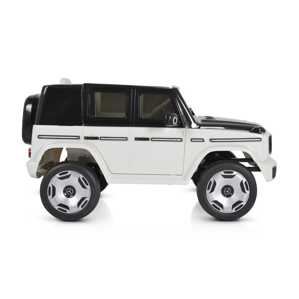 Η φωτογραφία δείχνει Ηλεκτροκίνητο Αυτοκίνητο 12V Mercedes-Benz EQG Για παιδιά από 37 – 96 μηνών με μέγιστο βάρος έως 30 κιλά.