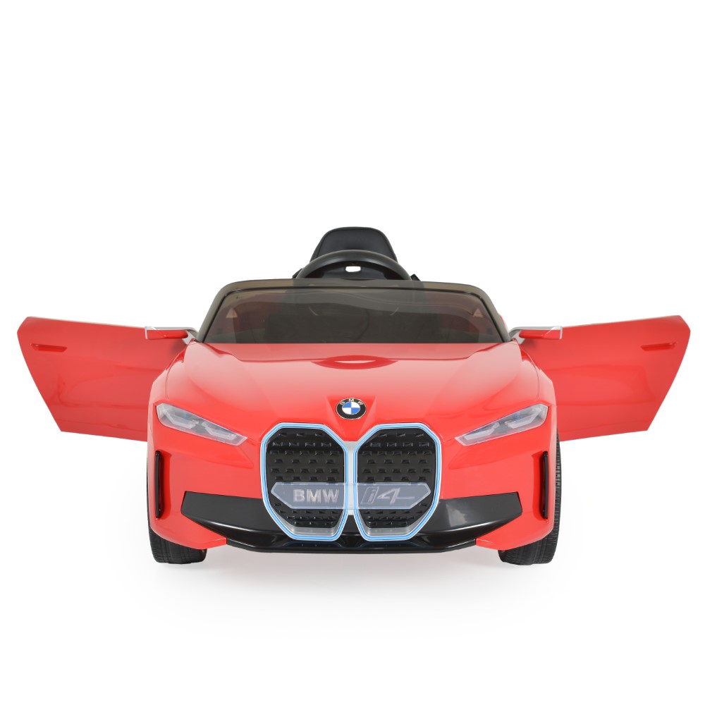 Η φωτογραφία δείχνει Ηλεκτροκίνητο Αυτοκίνητο 12V BMW i4Για παιδιά από 37 – 96 μηνών με μέγιστο βάρος έως 30 κιλά.