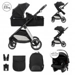 Η φωτογραφία δείχνει LORELLI ΠΟΛΥΚΑΡΟΤΣΙ 3 ΣΕ 1 ASPEN ΜΕ ΜΕΤΑΤΡΕΠΟΜΕΝΟ ΚΑΘΙΣΜΑ ΑΠΟ ΚΑΛΑΘΟΥΝΑ ΣΕ ΚΑΡΟΤΣΙ ΒΟΛΤΑΣ.