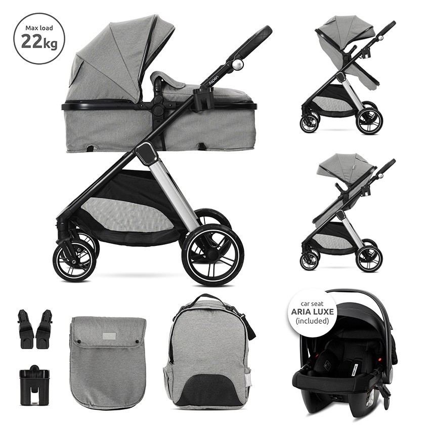 Η φωτογραφία δείχνει LORELLI ΠΟΛΥΚΑΡΟΤΣΙ 3 ΣΕ 1 ASPEN ΜΕ ΜΕΤΑΤΡΕΠΟΜΕΝΟ ΚΑΘΙΣΜΑ ΑΠΟ ΚΑΛΑΘΟΥΝΑ ΣΕ ΚΑΡΟΤΣΙ ΒΟΛΤΑΣ.