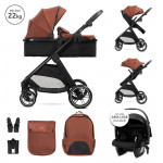 LORELLI ΠΟΛΥΚΑΡΟΤΣΙ 3 ΣΕ 1 ASPEN ΜΕ ΜΕΤΑΤΡΕΠΟΜΕΝΟ ΚΑΘΙΣΜΑ ΑΠΟ ΚΑΛΑΘΟΥΝΑ ΣΕ ΚΑΡΟΤΣΙ ΒΟΛΤΑΣ.