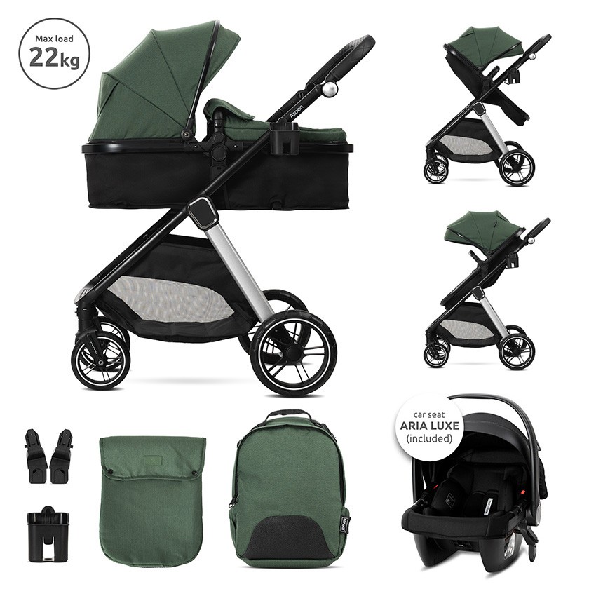 Η φωτογραφία δείχνει LORELLI ΠΟΛΥΚΑΡΟΤΣΙ 3 ΣΕ 1 ASPEN ΜΕ ΜΕΤΑΤΡΕΠΟΜΕΝΟ ΚΑΘΙΣΜΑ ΑΠΟ ΚΑΛΑΘΟΥΝΑ ΣΕ ΚΑΡΟΤΣΙ ΒΟΛΤΑΣ.