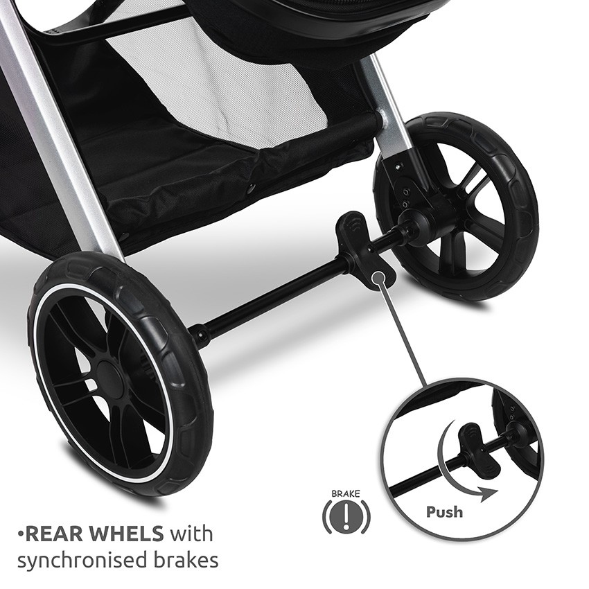 Η φωτογραφία δείχνει LORELLI ΠΟΛΥΚΑΡΟΤΣΙ 3 ΣΕ 1 ASPEN ΜΕ ΜΕΤΑΤΡΕΠΟΜΕΝΟ ΚΑΘΙΣΜΑ ΑΠΟ ΚΑΛΑΘΟΥΝΑ ΣΕ ΚΑΡΟΤΣΙ ΒΟΛΤΑΣ.