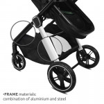 Η φωτογραφία δείχνει LORELLI ΠΟΛΥΚΑΡΟΤΣΙ 3 ΣΕ 1 ASPEN ΜΕ ΜΕΤΑΤΡΕΠΟΜΕΝΟ ΚΑΘΙΣΜΑ ΑΠΟ ΚΑΛΑΘΟΥΝΑ ΣΕ ΚΑΡΟΤΣΙ ΒΟΛΤΑΣ.