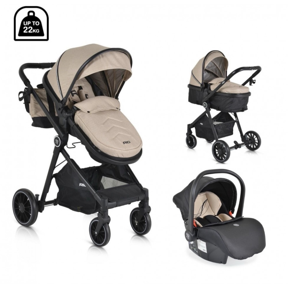 Η φωτογραφία δείχνει Μετατρεπόμενο καρότσι Rio της εταιρείας Cangaroo.