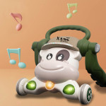 Η φωτογραφία δείχνει Περπατούρα της εταιρείας Bebe starsΗ πολυμορφική περπατούρα X-ride Junior 3 in 1 είναι εδώ για να βοηθήσει&nbsp; το μωρό σας σε κάθε στάδιο ανάπτυξης του.