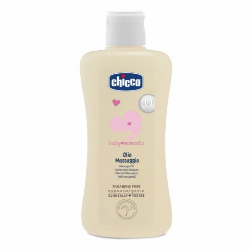 Chicco Baby Moments Λάδι για Μασάζ 200ml L60-02850-00