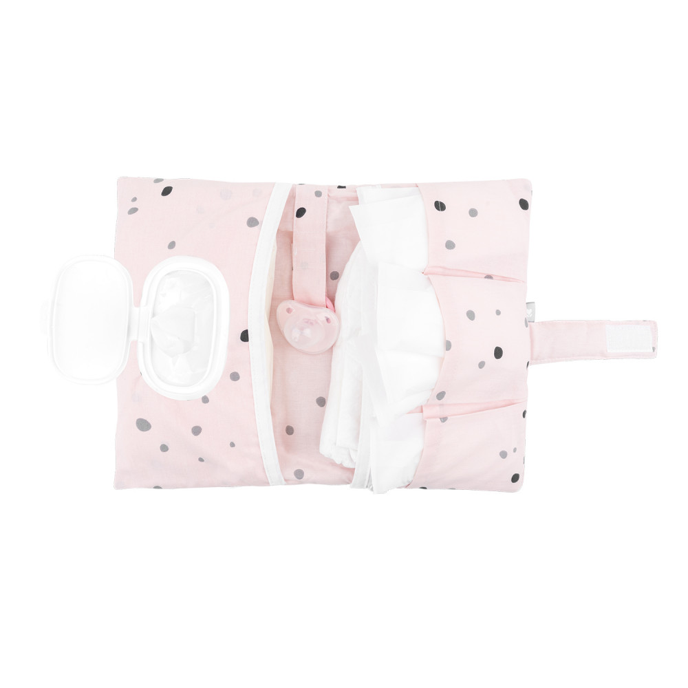 KIKKA BOO ΥΦΑΣΜΑΤΙΝΗ ΘΗΚΗ ΓΙΑ ΠΑΝΑ ΚΑΙ ΜΩΡΟΜΑΝΤΗΛΑ&nbsp;BEAR WITH ME PINK.