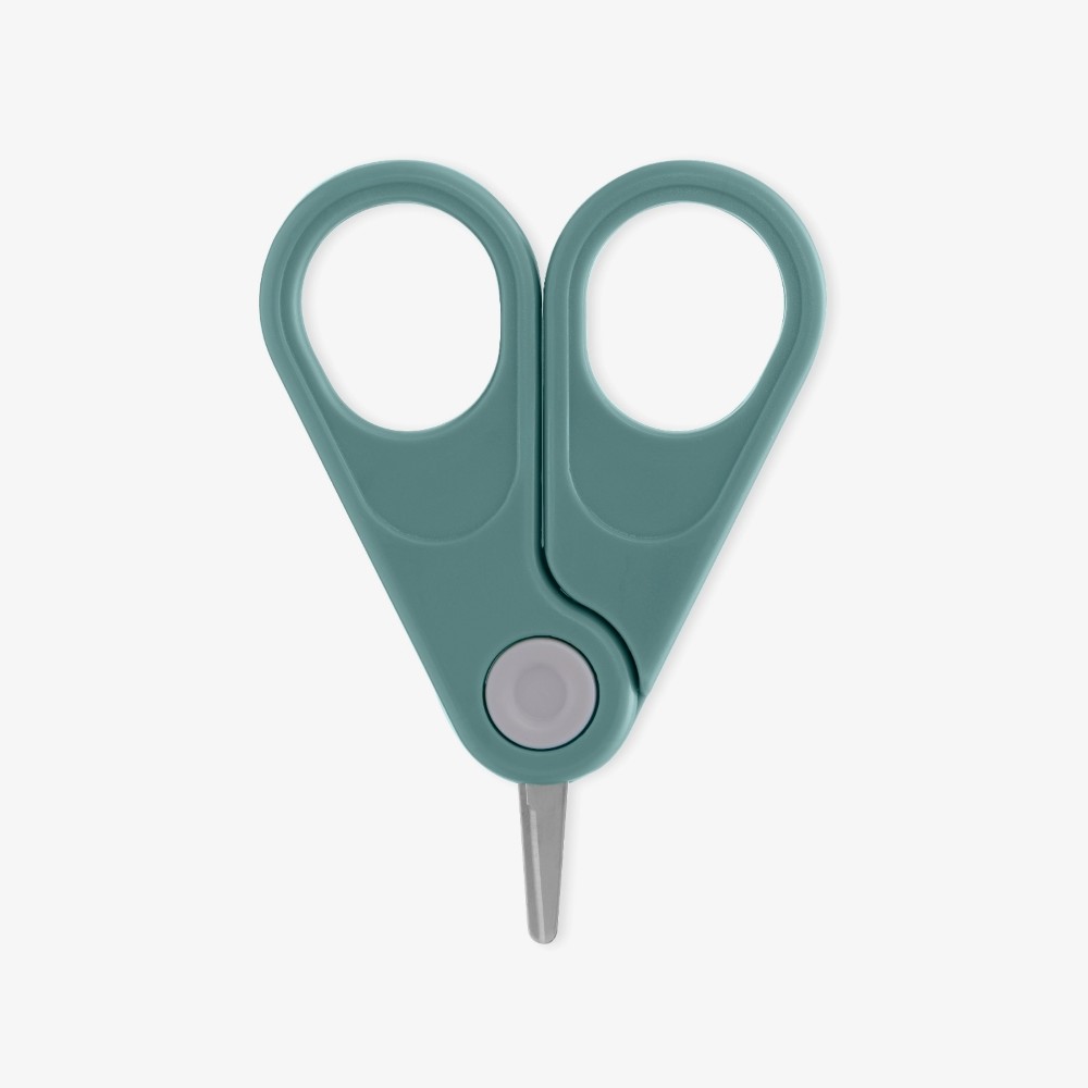 Η φωτογραφία δείχνει • Κατάλληλο από τη γέννηση (0m+)• Το σετ περιλαμβάνει: ψαλίδι με κυκλικό σχέδιο κεφαλής.