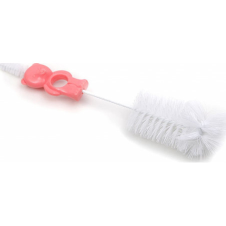 ΒΟΥΡΤΣΑ ΚΑΘΑΡΙΣΜΟΥ ΓΙΑ ΜΠΙΜΠΕΡΟ ΚΑΙ ΘΗΛΕΣ CANGAROO BOTTLE NIPPLE BRUSH RED 3800146258672