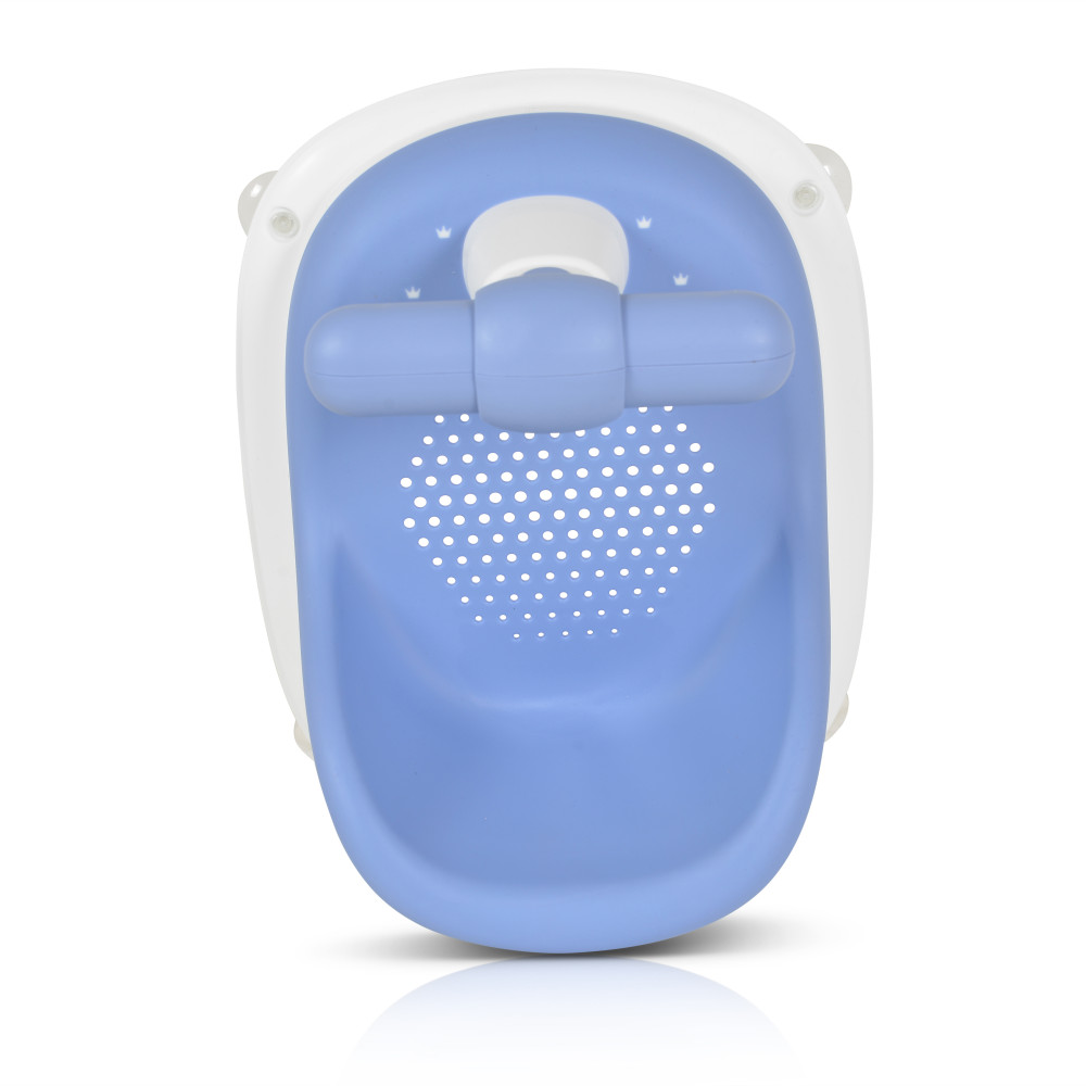 Η φωτογραφία δείχνει Καθισματάκι μπάνιου της εταιρείας Moni Cangaroo κατάλληλο για ηλικία 6+ μηνών ή αλλιώς όποτε κρίνεται εφικτό ότι το μωράκι μπορεί να στηριχτεί μόνο του.