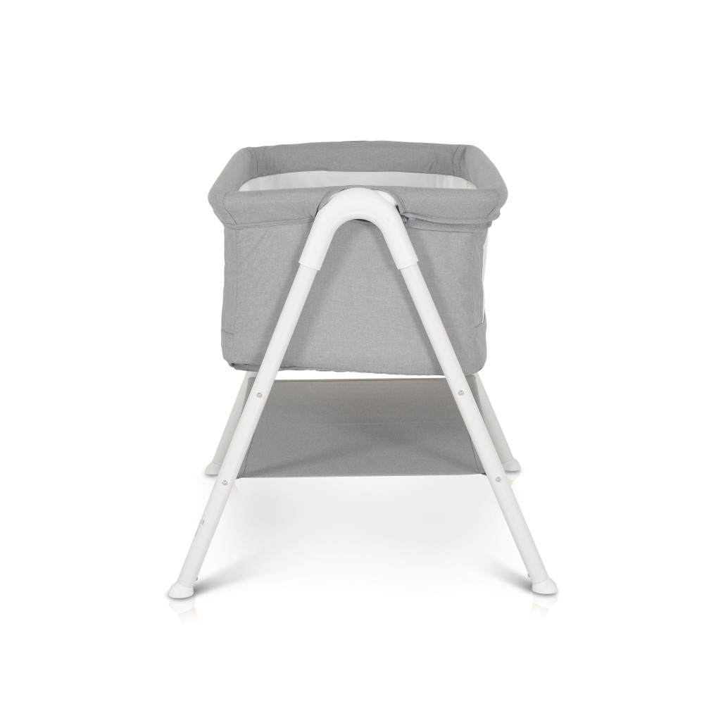 Η φωτογραφία δείχνει Η βρεφική κούνια Kalinihta είναι η τέλεια λύση για τον ύπνο των νεογέννητων και καλύπτει βάρος εως και τα 11 κιλάΟι δύο πλευρές του πλέγματος είναι αεριζόμενες και διαφανείς.