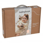 Η φωτογραφία δείχνει Το σετ περιλαμβάνει διάφορες κουδουνίστρες (μαλακές και μη) και μασητικά σε πολλά σχήματα και σχέδια από ζωάκια, ώστε να είναι δελεαστικά στα παιδιά και να απασχολούνται συνέχεια όσο ανακουφίζονται από οδοντικούς πόνους, καθώς και μια κουδουνίστρα με δυνατότητα να κρεμάσετε τη π