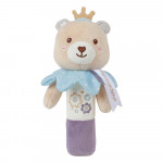 Η μαλακή κουδουνίστρα Teddy flower rattle διεγείρει το ενδιαφέρον των παιδιών μέσα από τα χρώματά της και τον ήχο που παράγει.