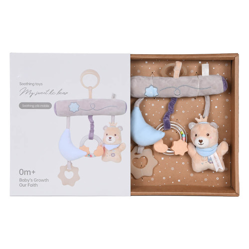 BEBE STARS ΜΑΛΑΚΟ TEDDY FLOWER HANGING TOY 60-110