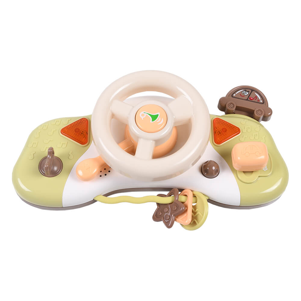 Το παιχνίδι Car Drive προσομοιώνει ένα τιμόνι αυτοκινήτου με ήχους και φωτάκια.