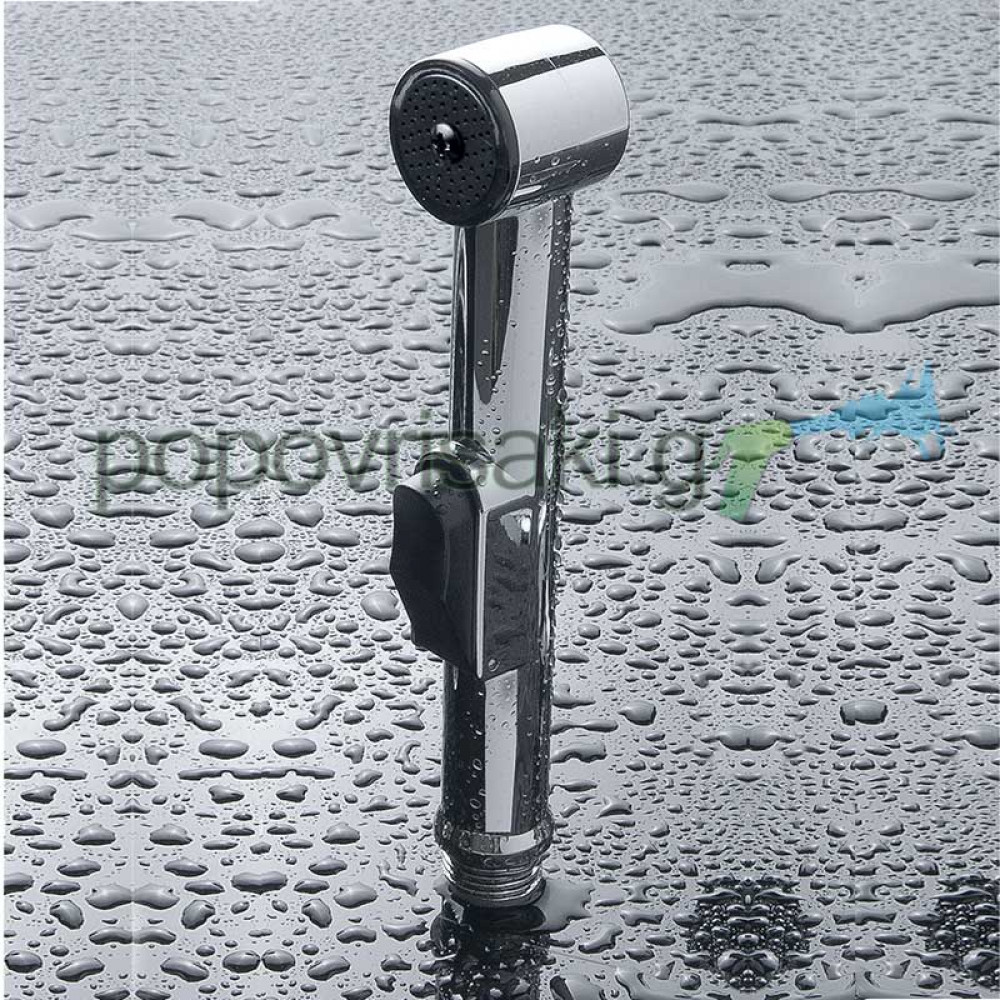 Η φωτογραφία δείχνει Το Popovrisaki είναι ένα ντους μπιντέ τουαλέτας που συνδέεται εύκολα και γρήγορα δίπλα από την λεκάνη σας.