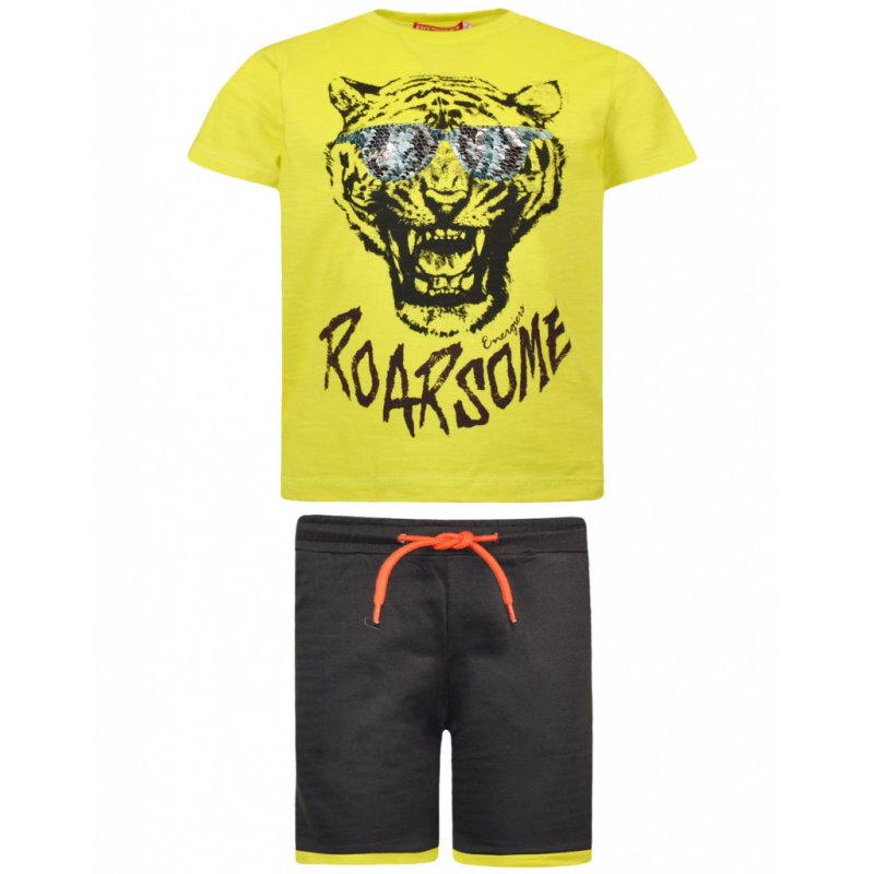 ENERGIERS ΠΑΙΔΙΚΟ ΣΕΤ T-SHIRT ΒΕΡΜΟΥΔΑ ΚΙΤΡΙΝΟ 12-221187-0B ΣΕΤ
