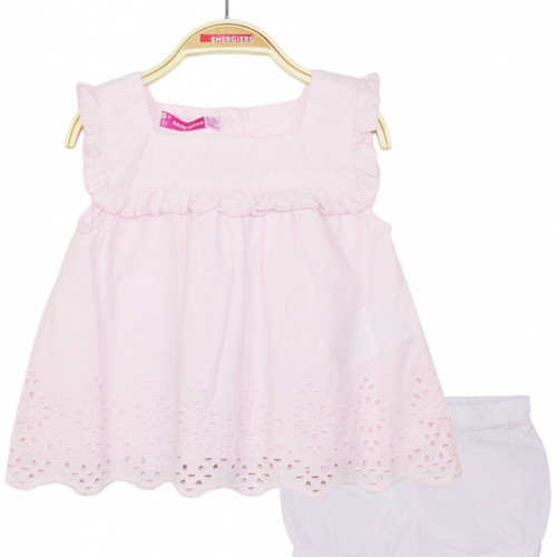 ENERGIERS ΒΡΕΦΙΚΟ ΣΕΤ ΜΠΛΟΥΖΑ ΣΟΡΤΣΑΚΙ ΜΕ ΚΕΝΤΗΜΑ ΚΙΠΟΥΡ ΡΟΖ 14-221410-0Β