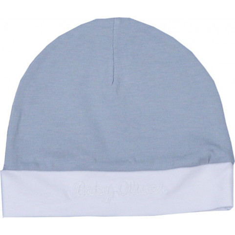 ΣΚΟΥΦΑΚΙ ΒΡΕΦΙΚΟ BABY OLIVER ΖΕΡΣΕΥ ΠΕΝΙΕ ΓΚΡΙ-ΛΕΥΚΟ 46-6751/15