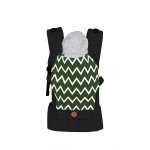 Εργονομικό μάρσιπο παρέχει μεταφορά σε&nbsp; διαφορετικές θέσεις: μπροστά και το παιδί βλέπει τη μαμά, μπροστά και το παιδί κοιτάζει προς τα εμπρός και στην πλάτη.