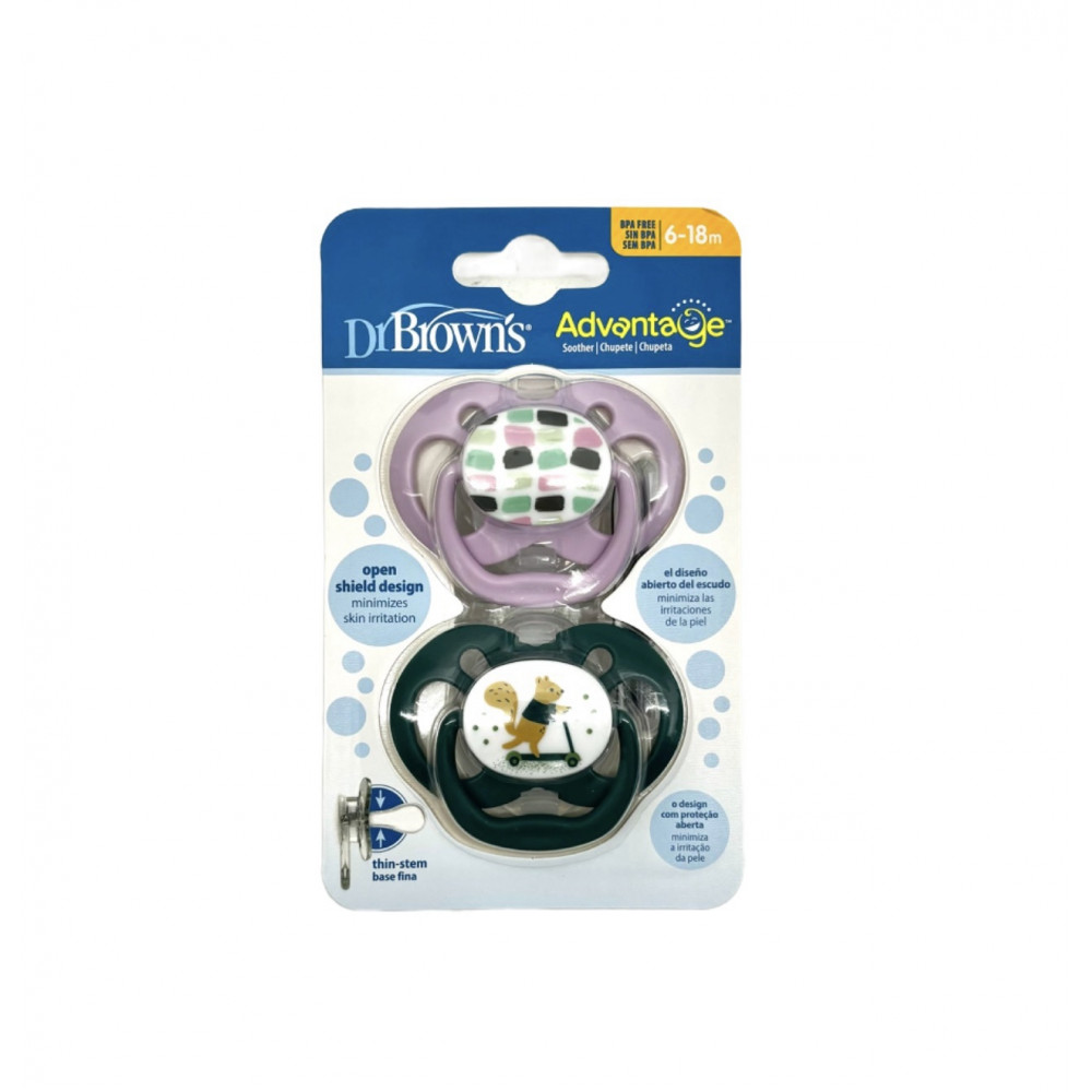 Η φωτογραφία δείχνει Πιπίλες AdvantageΟι πιπίλες σιλικόνης Dr.