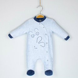 ΒΡΕΦΙΚΟ ΒΕΛΟΥΤΕ ΦΟΡΜΑΚΙ RABBIT BLUE 006.NONO.8159-BLUE