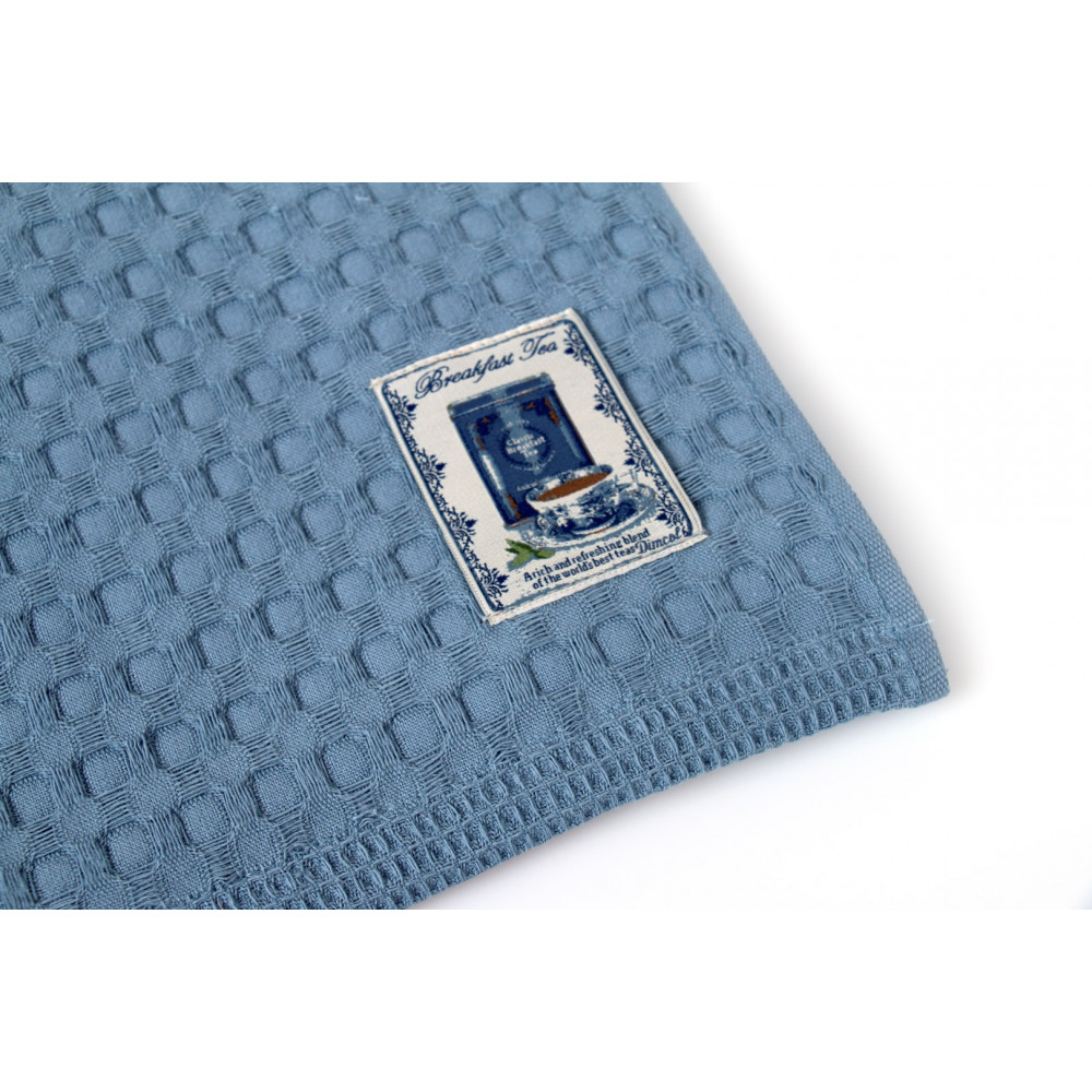  Ποτηρόπανo Πικέ με ετικέτα Kitchen διαστάσεων 50Χ70 cm.