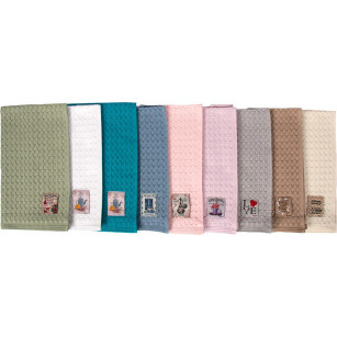 DIMcol ΠΕΤΣΕΤΕΣ ΚΟΥΖΙΝΑΣ Σετ 3 τεμ  Cot. 40Χ60 MIX 1036612703400000