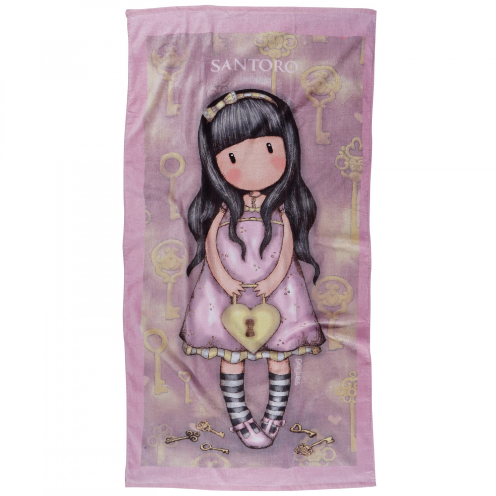 Πετσέτες θαλάσσης με τον χαρακτηριστικό σχεδιασμό του οίκου Santoro.