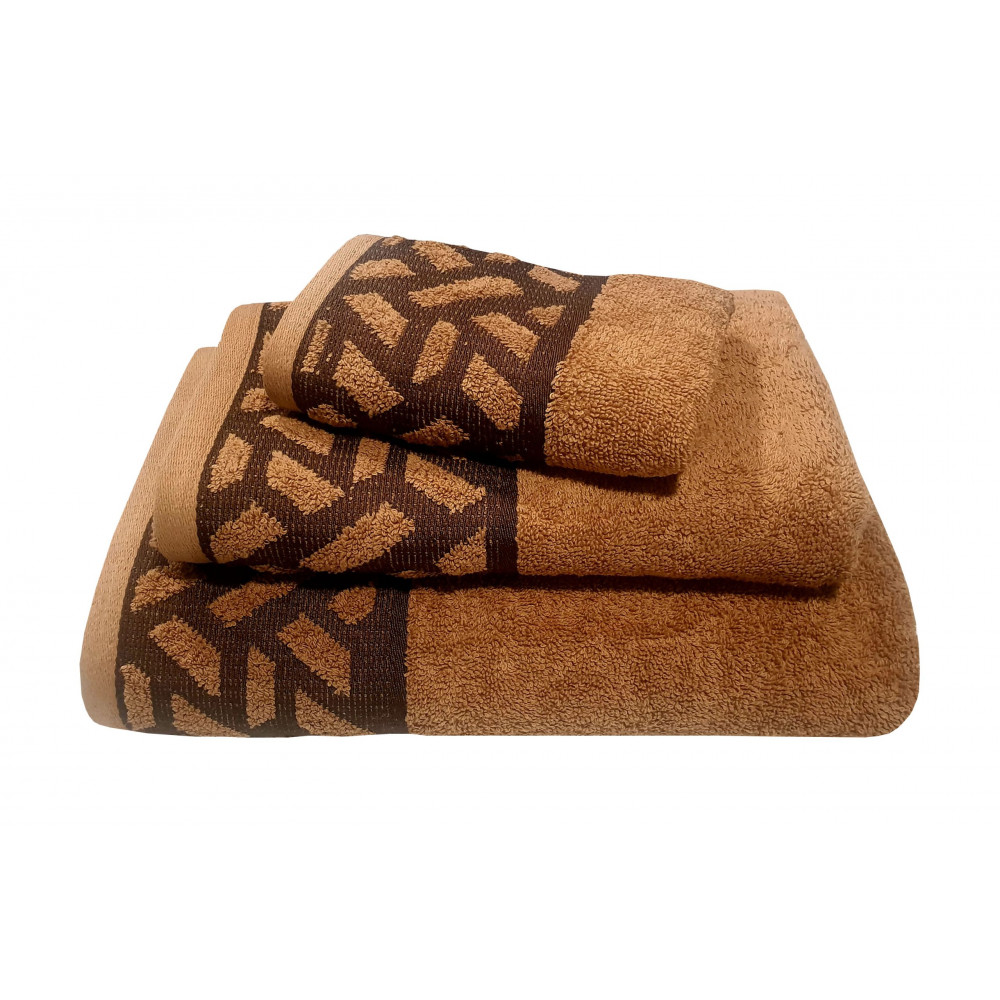 1 πετσέτα χειρός πεννιέ ζακάρ 550gr/m2 30×50