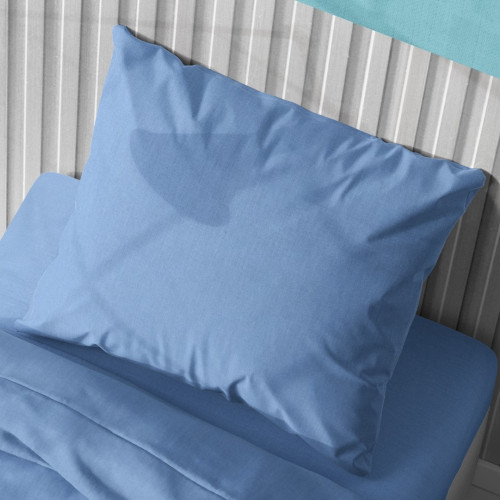 DIMcol ΜΑΞΙΛΑΡΟΘΗΚΗ  Cotton 100% 50Χ70 Solid 498 Sky blue 1930813106249882