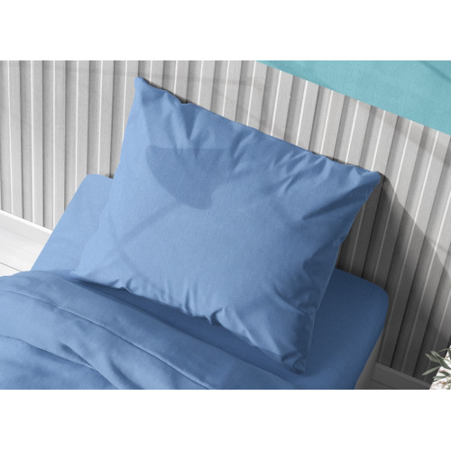 DIMcol ΜΑΞΙΛΑΡΟΘΗΚΗ  Cotton 100% 50Χ70 Solid 498 Sky blue 1930813106249882