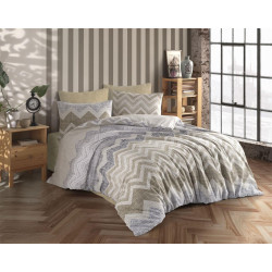 DIMCOL ΠΑΠΛΩΜΑΤΟΘΗΚΗ ΕΜΠΡΙΜΕ ΑΘΗΝΑ 406 160Χ240 COTT/POL 70/30 BEIGE 33310823006