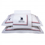 Η φωτογραφία δείχνει Σετ σεντόνια Greenwich Polo Club με κέντημα της σειράς Classic.