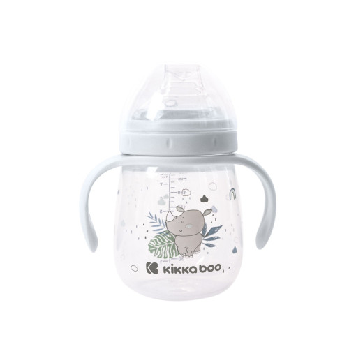 KIKKA BOO ΚΥΠΕΛΛΟ ΜΕ ΛΑΒΕΣ ΚΑΙ ΣΙΛΙΚΟΝΟΥΧΟ ΣΤΟΜΙΟ 240ML SAVANNA BLUE 31302030063