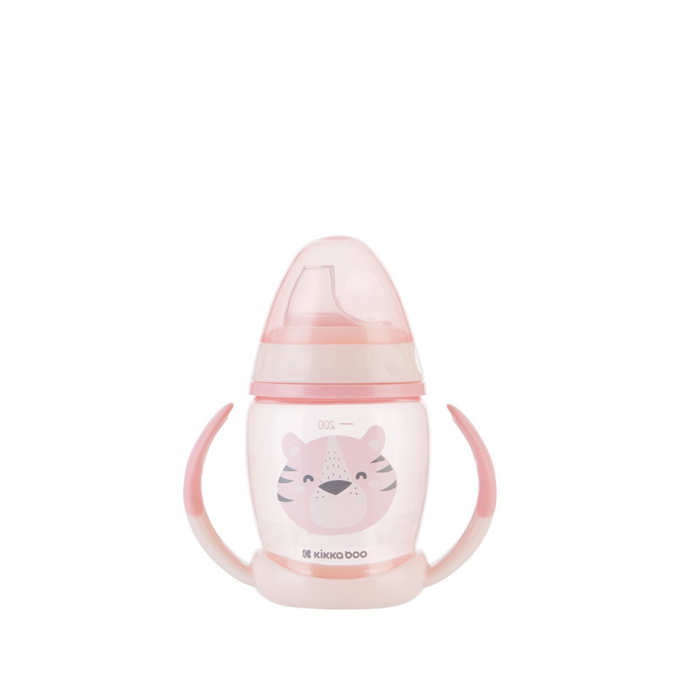 Κύπελλο PP με στόμιο σιλικόνης κατάλληλο για παιδιά από 8 m+• Λαβές για εύκολο κράτημα.