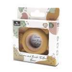 Μασητικό οδοντοφυίας κατασκευασμένο απο σιλικόνη και ξύλο οξιάς.