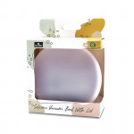 Η φωτογραφία δείχνει Μπολ ταΐσματος της εταιρείας Lorelli κατασκευασμένο απο σηλικόνη και απο 100% αβλαβή υλικά.