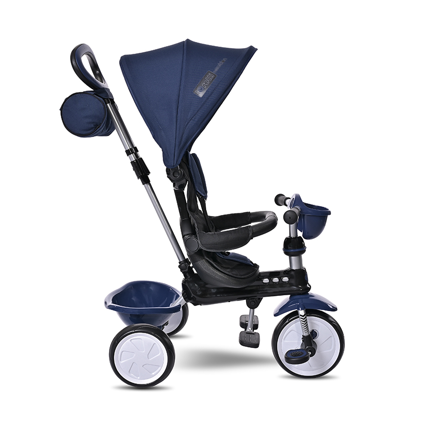 Τρίκυκλο ποδήλατο One της εταιρείας Lorelli κατάλληλο για ηλικία 12-36 μηνώνΑναλυτικά Χαρακτηριστικά:Ρυθμιζόμενη καθ'υψος λαβή γονέαΤσαντάκι αποθήκευσης γονέαΠτυσσόμενο και ρυθμιζόμενο σκίαστροΚάθισμα με ψηλή πλάτη και υφάσματα που αναπνέουν για να μην ζεσταίνεται το μωράκιΜπροστινόι καλάθι κα΄ταλλη