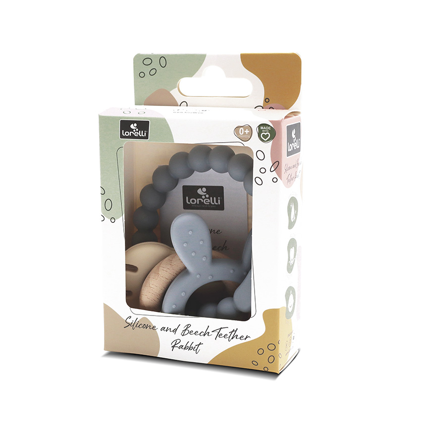 Η φωτογραφία δείχνει Μασητικό με κουδουνιστρα της εταιρείας Lorelli σχεδιασμένο για να ανακουφίζει τα ούλα των παιδιών.