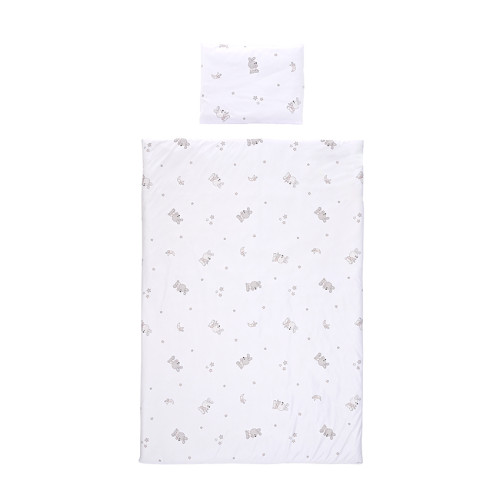 LORELLI ΣΕΤ ΠΡΟΙΚΑΣ ΜΩΡΟΥ 3 ΤΕΜ 140/70 COSY LITTLE RABBITS GREY 10420016601