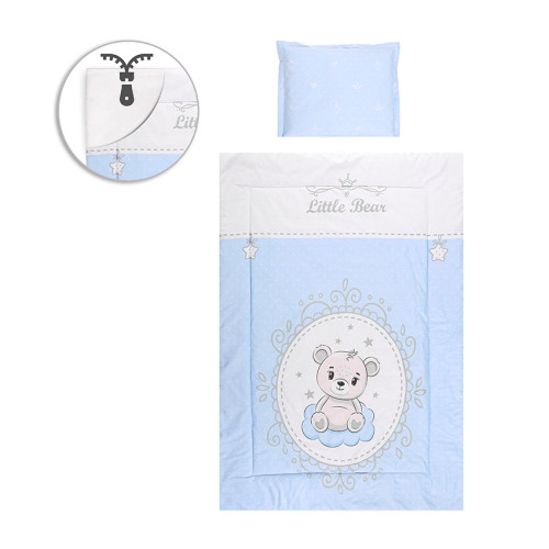 LORELLI ΣΕΤ ΠΡΟΙΚΑΣ ΜΩΡΟΥ 5 ΤΕΜ 140/70 COSY LITTLE BEAR BLUE 10420065901